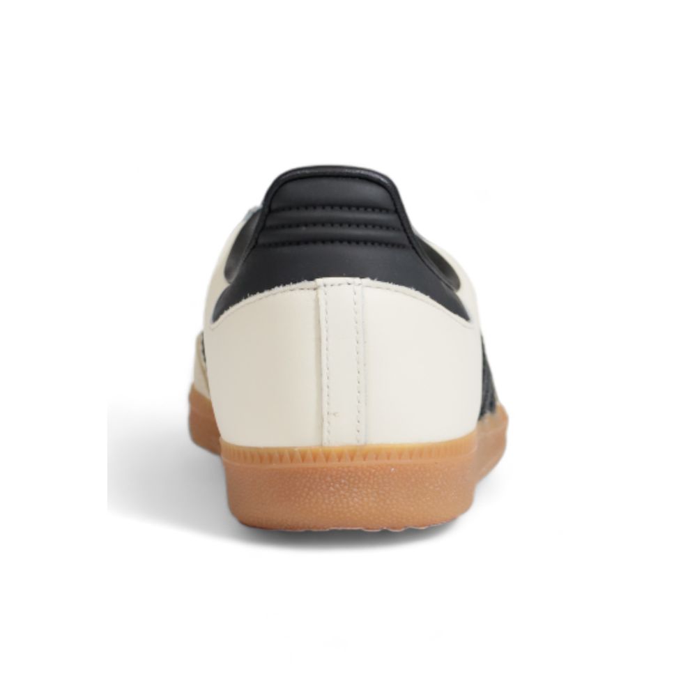 Adidas Cremefarvede Lædersneaker