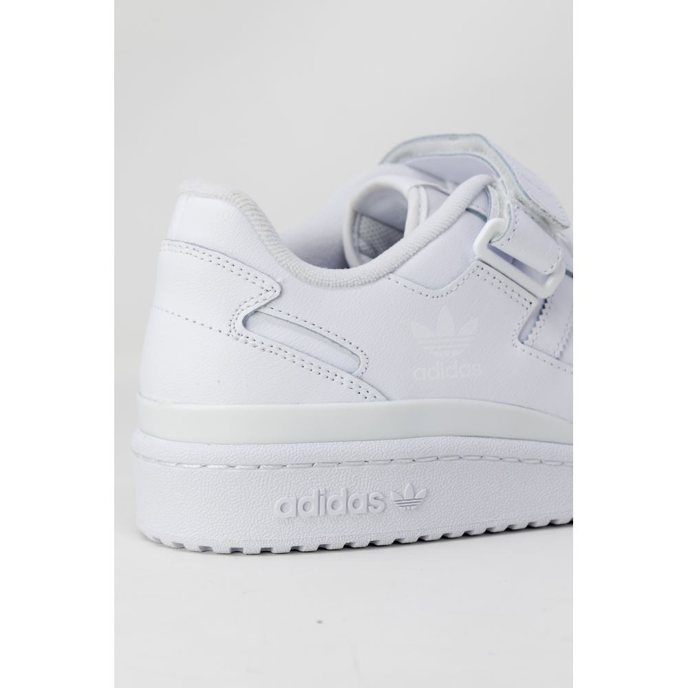 Adidas Hvid Lædersneaker