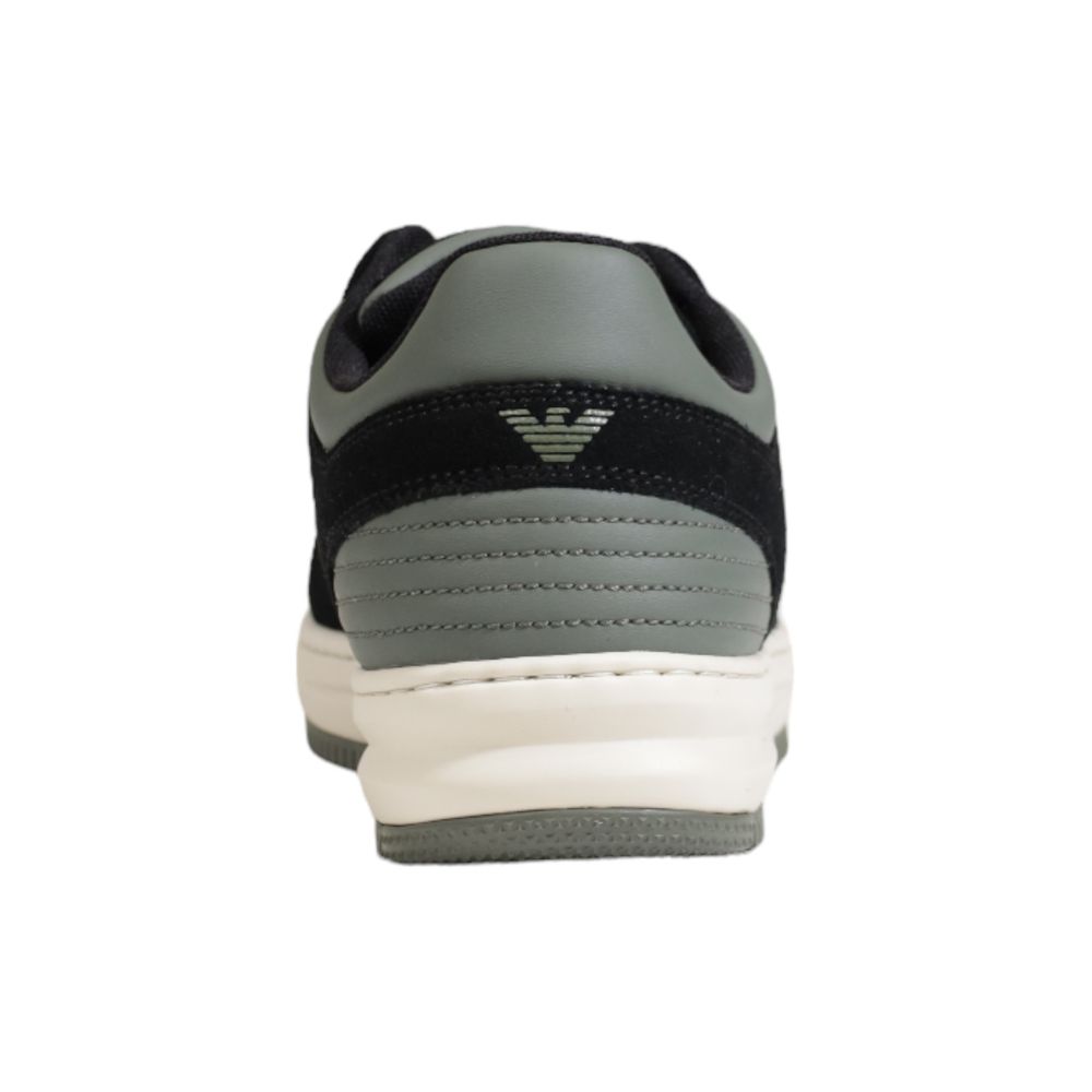 EA7 Emporio Armani Grøn Polyester Sneaker