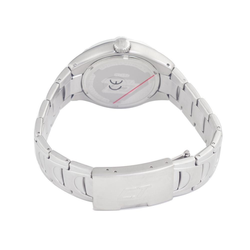 Chronotech sølvstålur