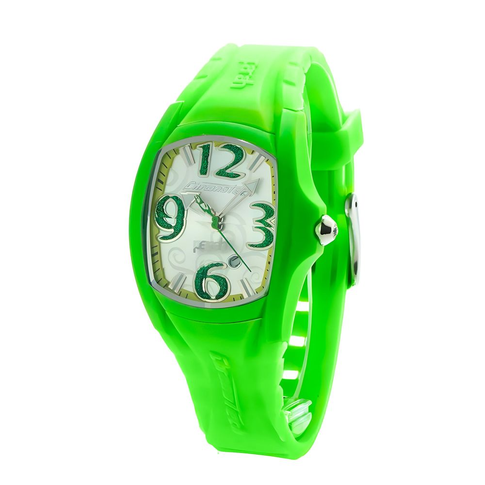 Chronotech grønt gummiur