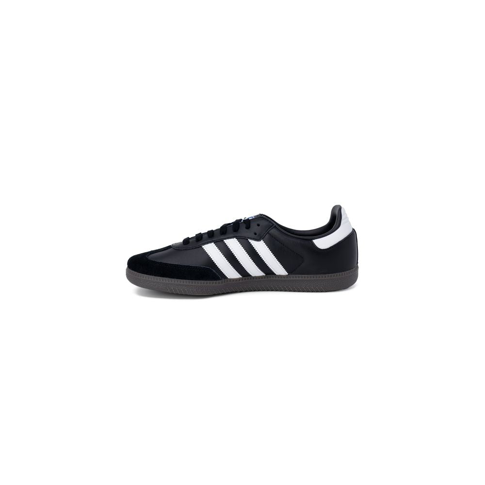Adidas sort lædersneaker
