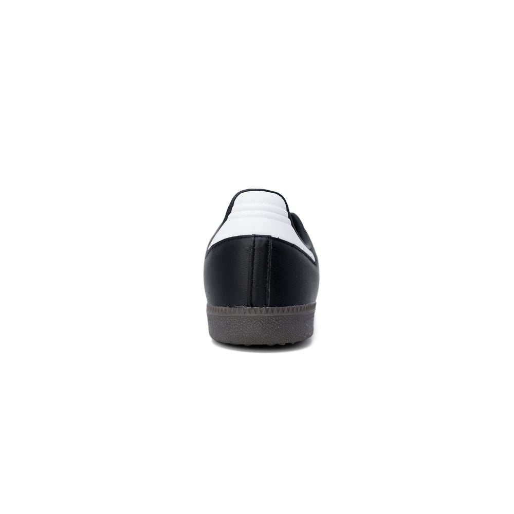 Adidas sort lædersneaker
