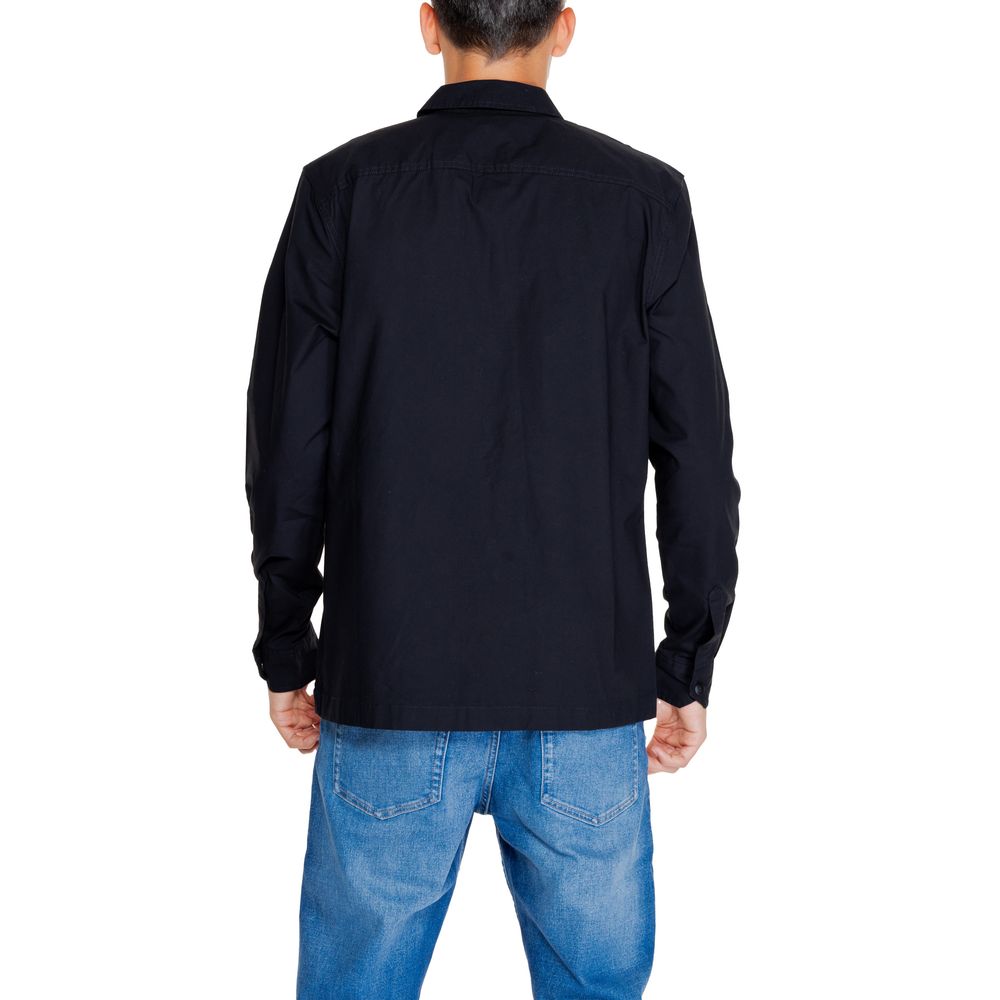 Calvin Klein Jeans Sort skjorte i genbrugsbomuld