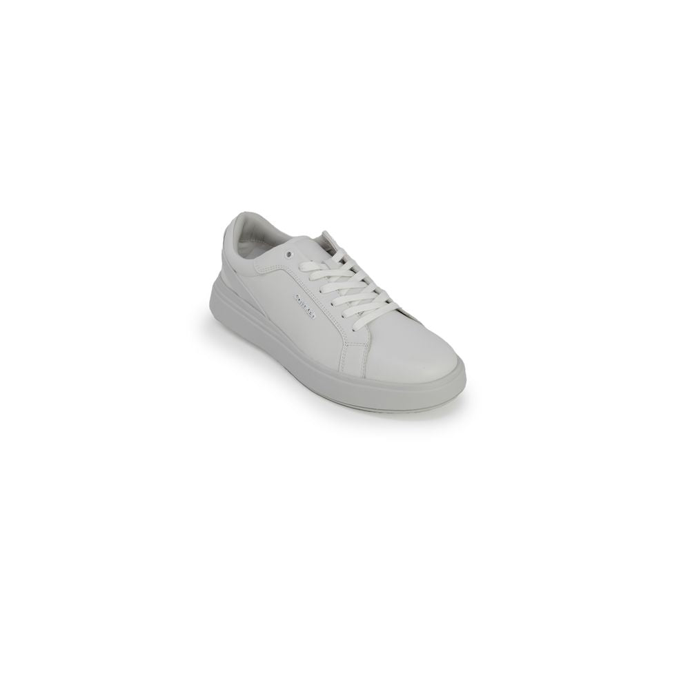 Calvin Klein grå lædersneaker