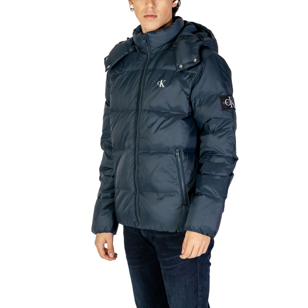 Calvin Klein Jeans Blå Polyamid Jakke