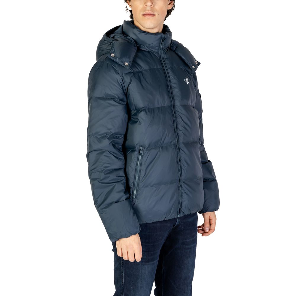 Calvin Klein Jeans Blå Polyamid Jakke