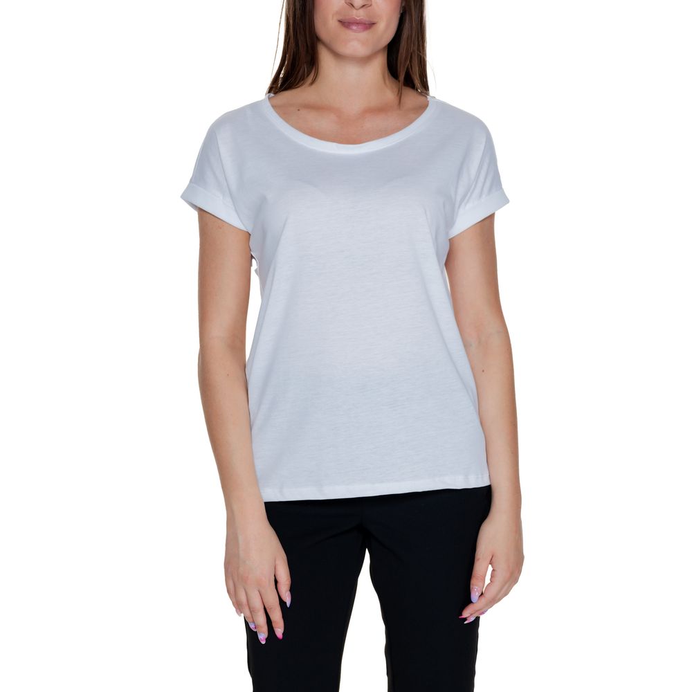 Vila Tøj Hvide Bomuldstoppe & T-shirt