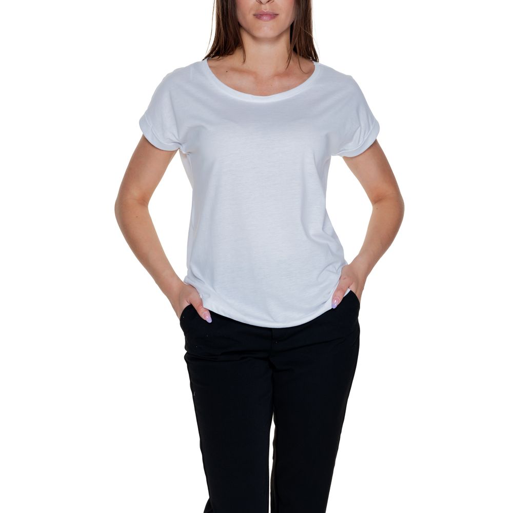 Vila Tøj Hvide Bomuldstoppe & T-shirt