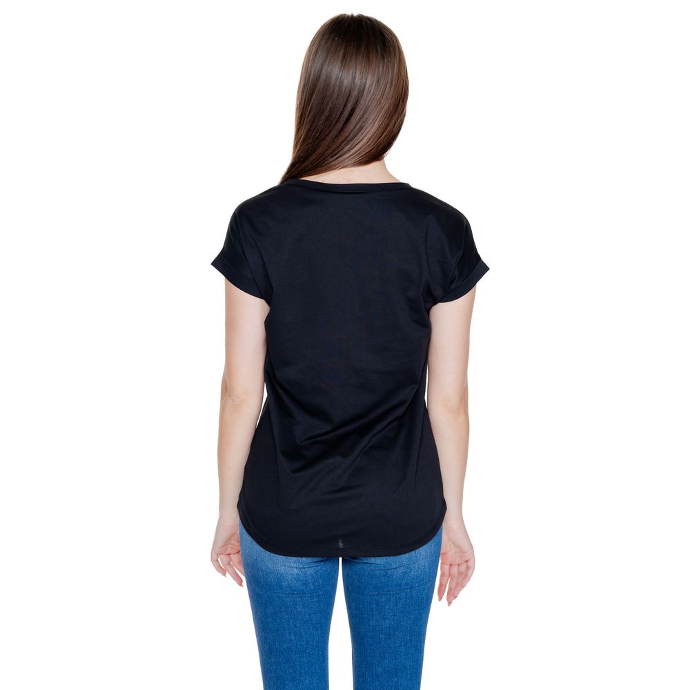 Vila Tøj Sorte bomuldstoppe & T-shirt