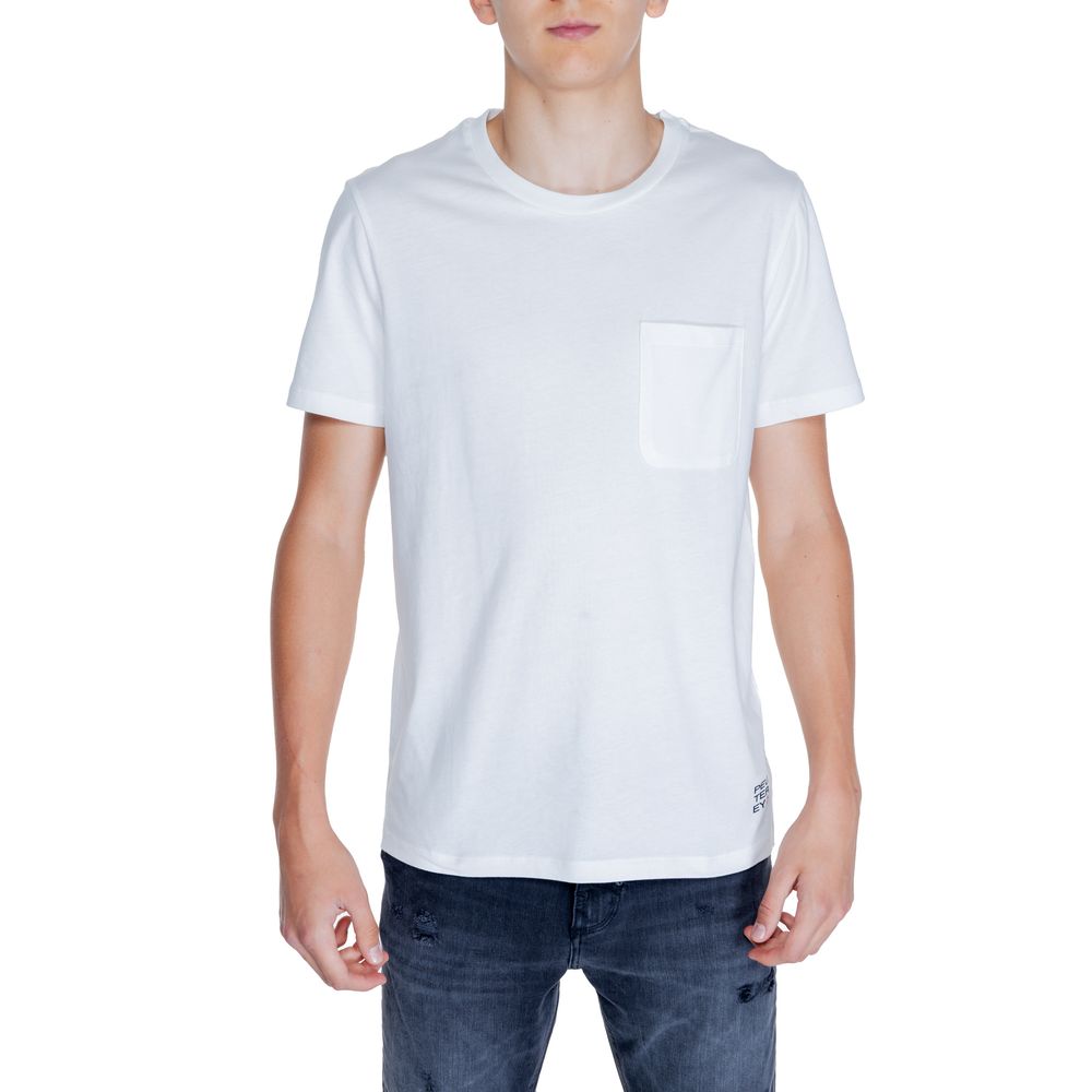 Peuterey Hvid Bomulds T-shirt
