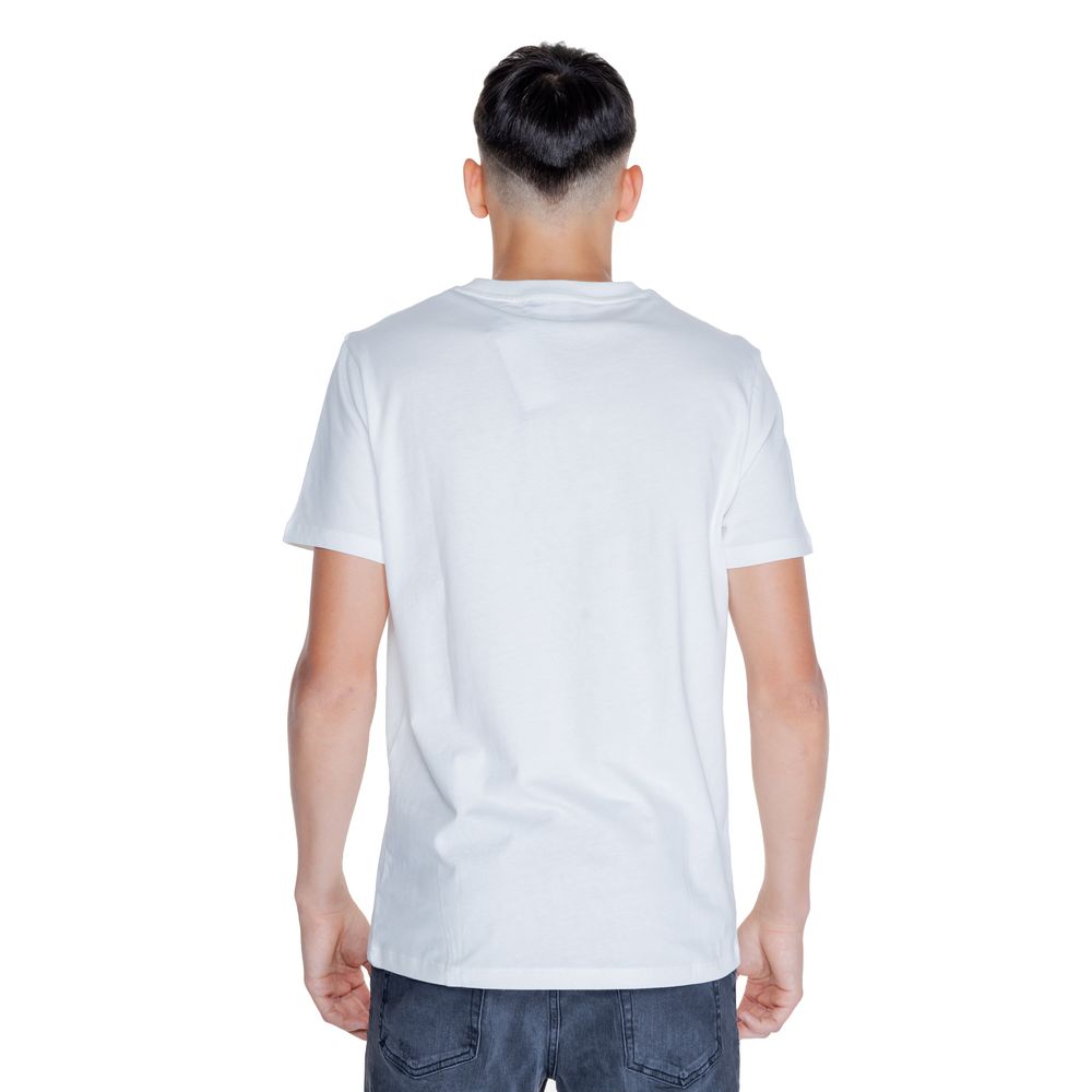 Peuterey Hvid Bomulds T-shirt