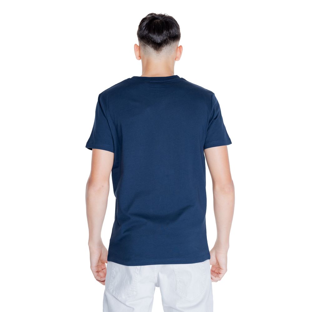 Peuterey Blå Bomulds T-shirt