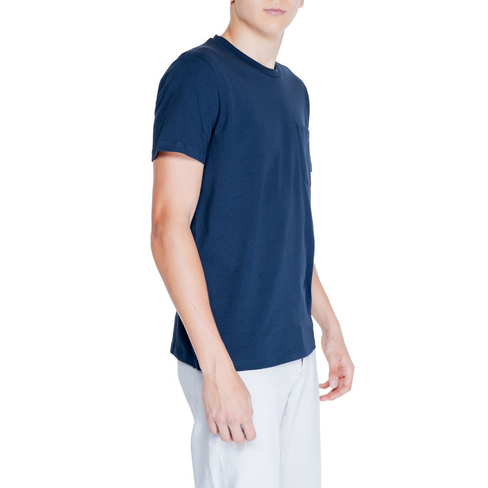 Peuterey Blå Bomulds T-shirt