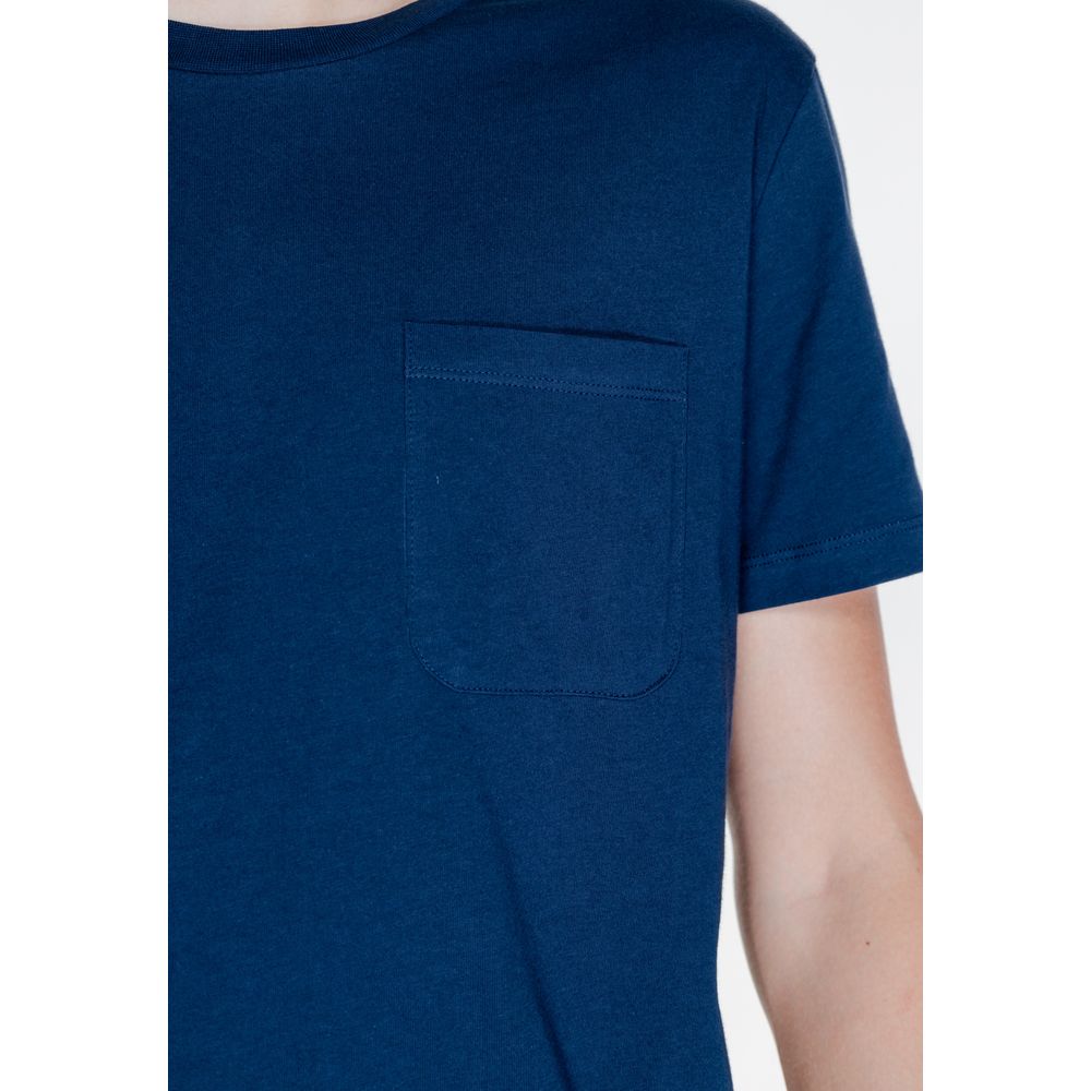 Peuterey Blå Bomulds T-shirt
