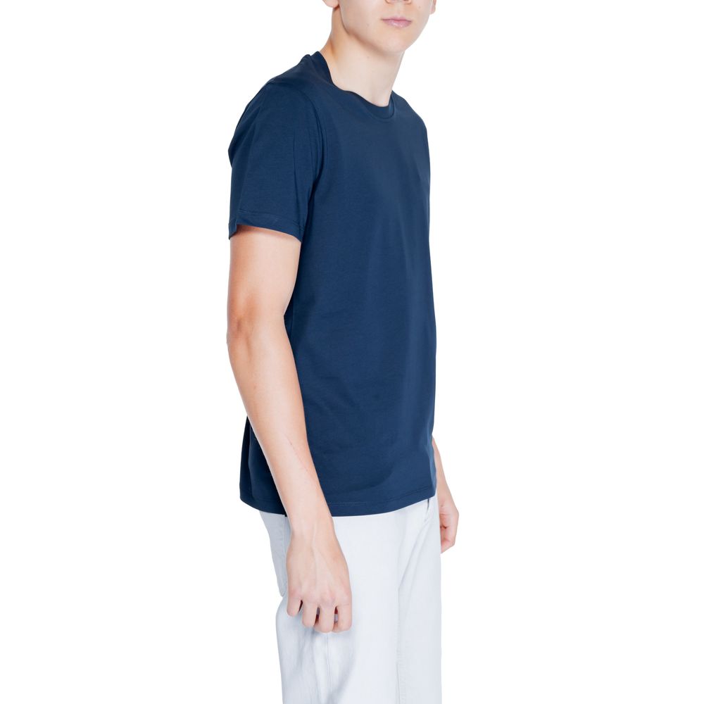 Peuterey Blå Bomulds T-shirt