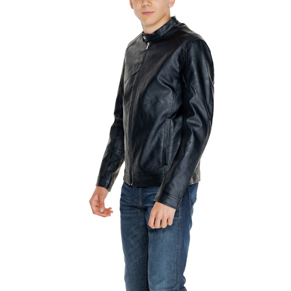 Jack Jones Sort Polyesterjakke