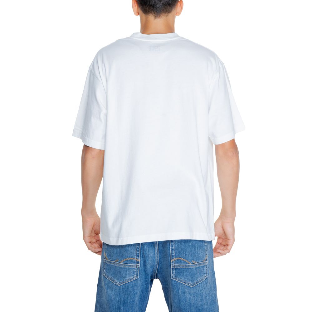 Replay Hvid Bomulds T-shirt