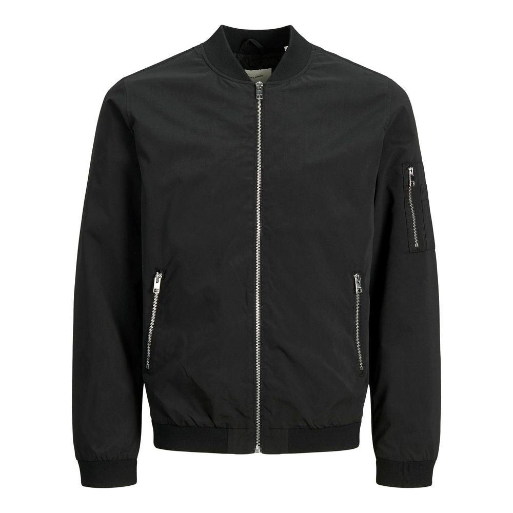 Jack Jones Sort Polyesterjakke