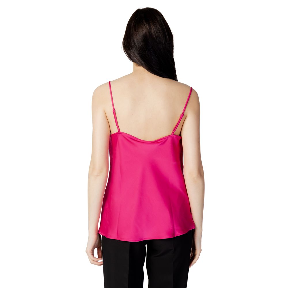 Vila Tøj Lyserøde Polyester Toppe & T-shirt