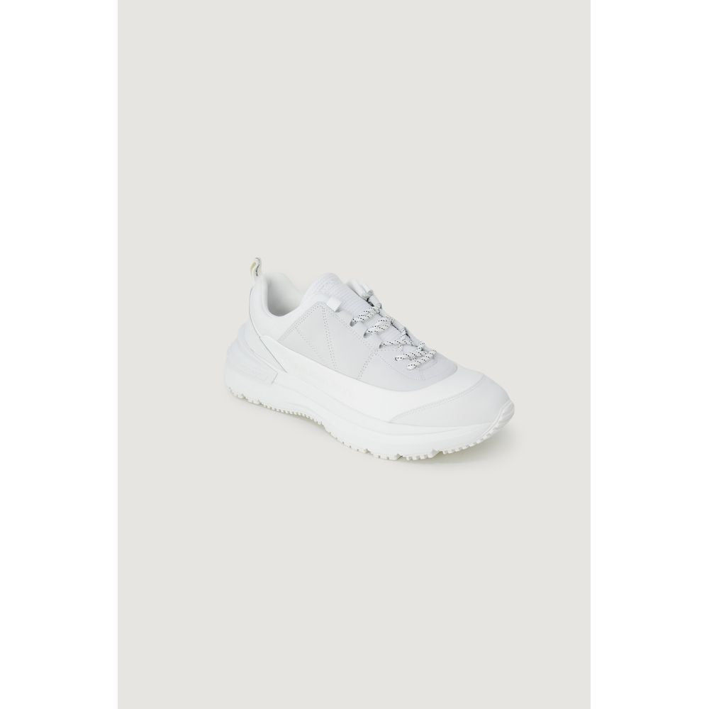 Calvin Klein Jeans Hvide Ruskindssneaker