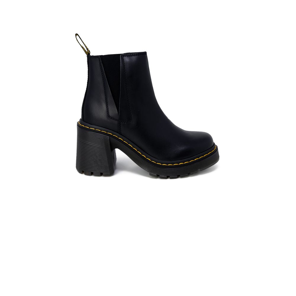 Dr. Martens sort lædersandal