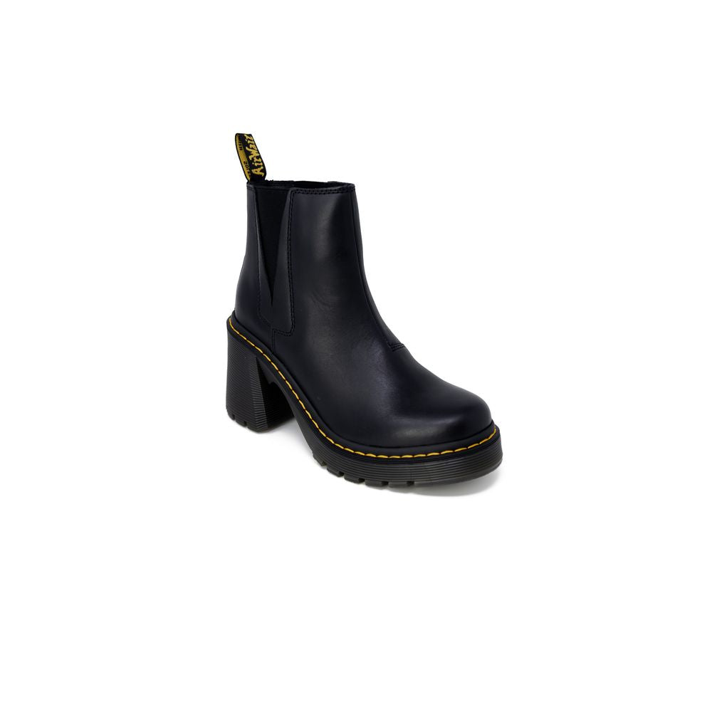 Dr. Martens sort lædersandal