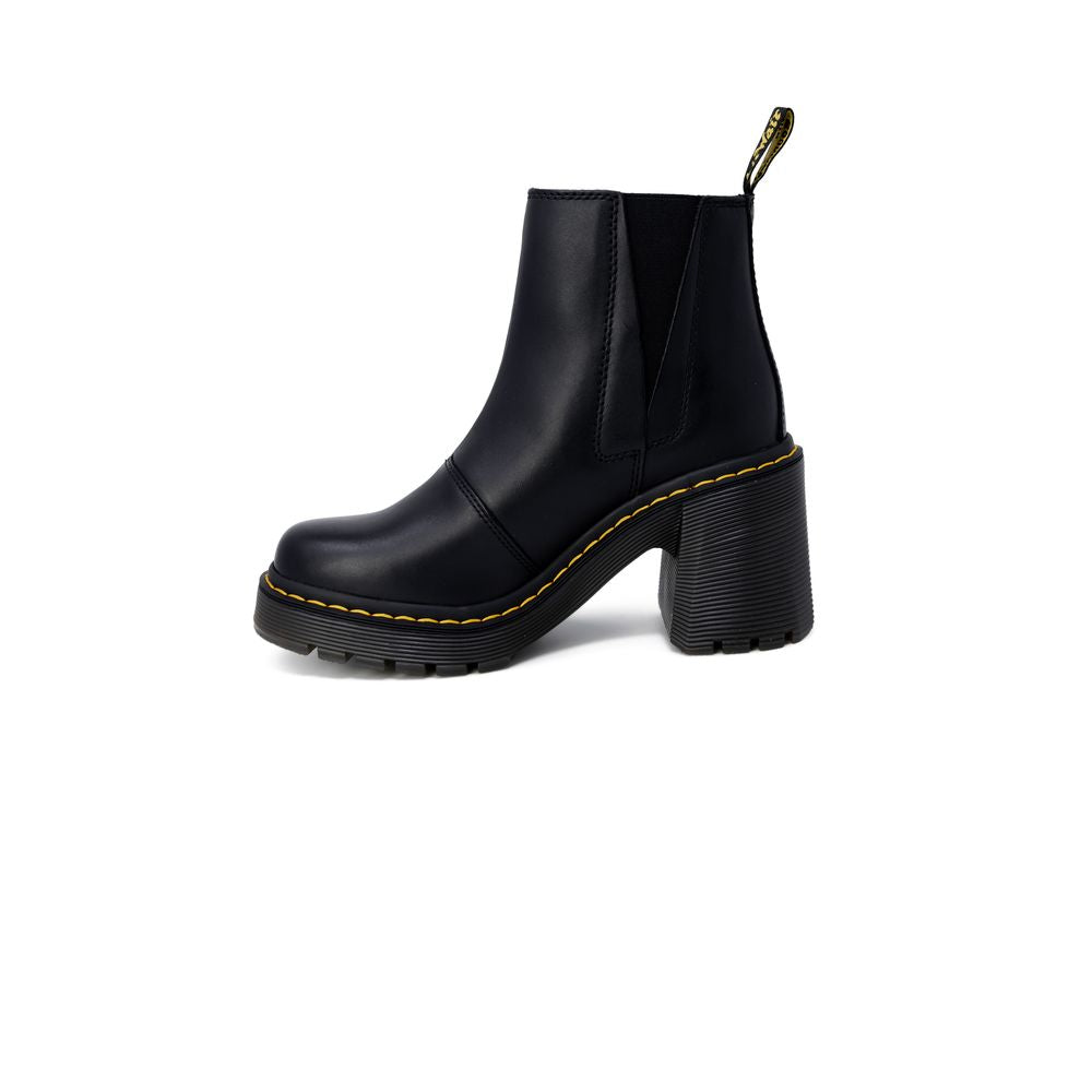 Dr. Martens sort lædersandal