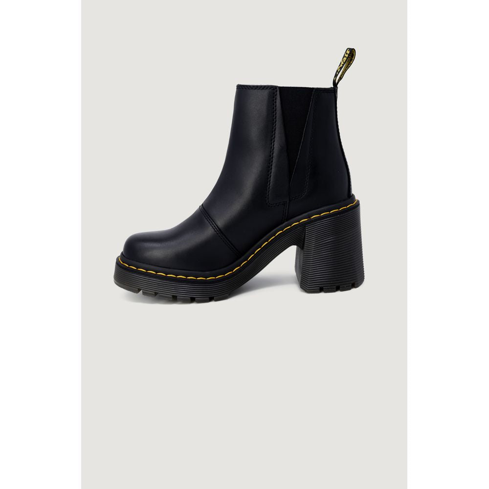 Dr. Martens sort lædersandal