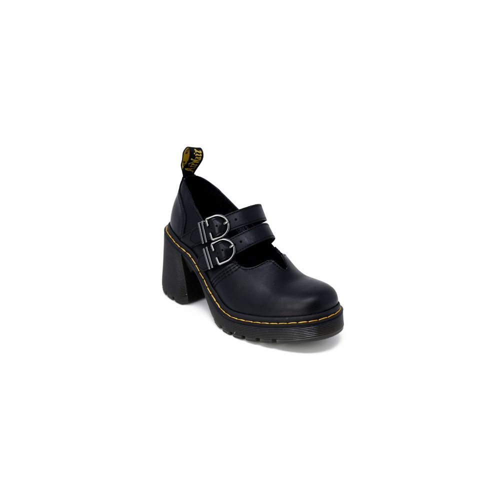 Dr. Martens sort lædersandal