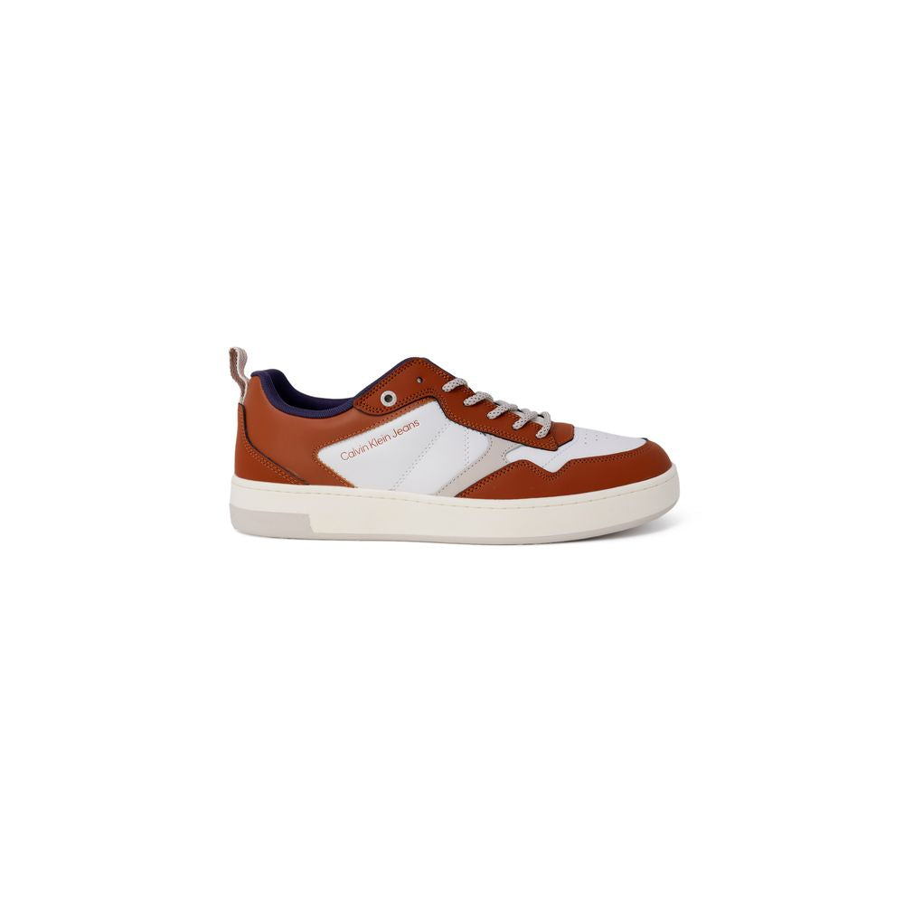 Calvin Klein Jeans Brun Lædersneaker