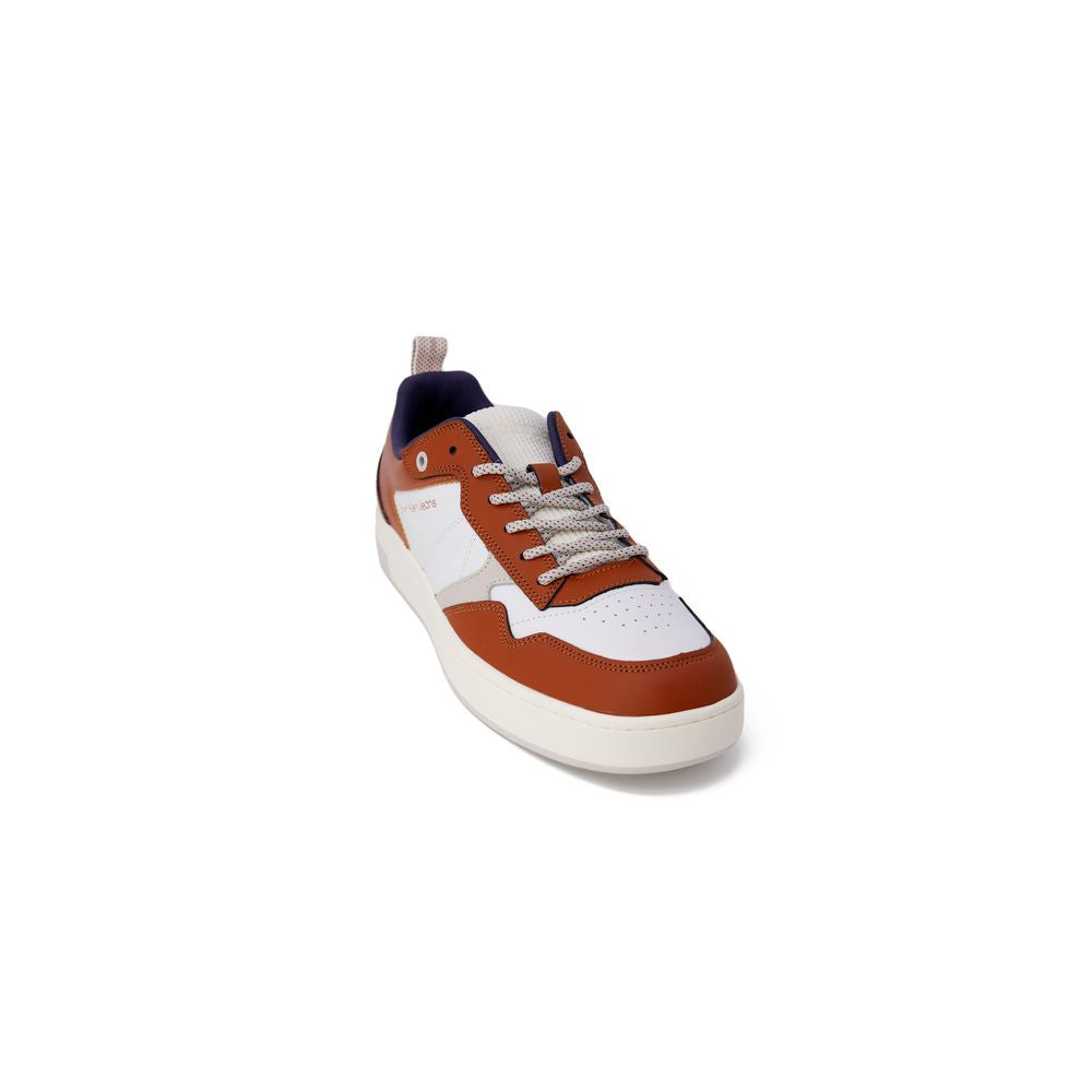 Calvin Klein Jeans Brun Lædersneaker