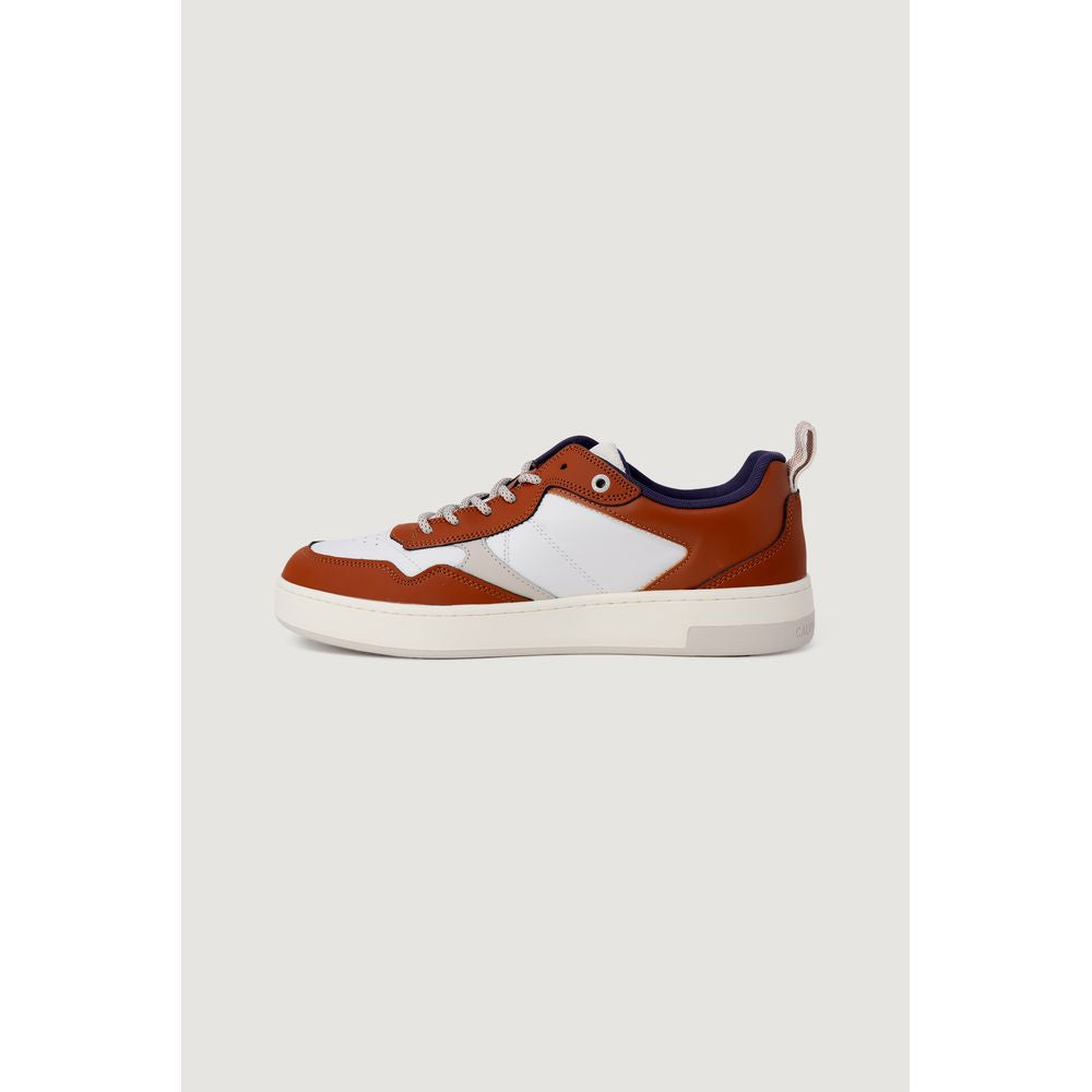 Calvin Klein Jeans Brun Lædersneaker