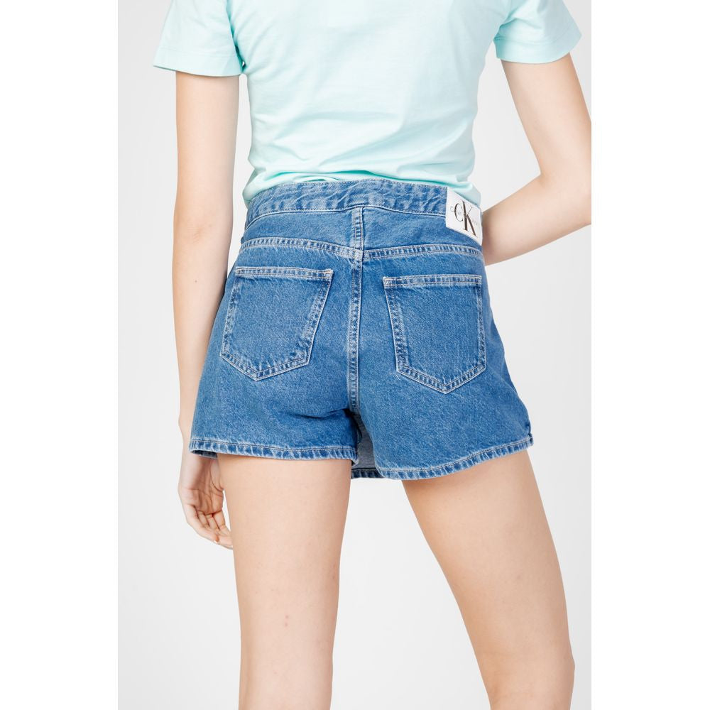 Calvin Klein Jeans Blå Bomuldsshorts