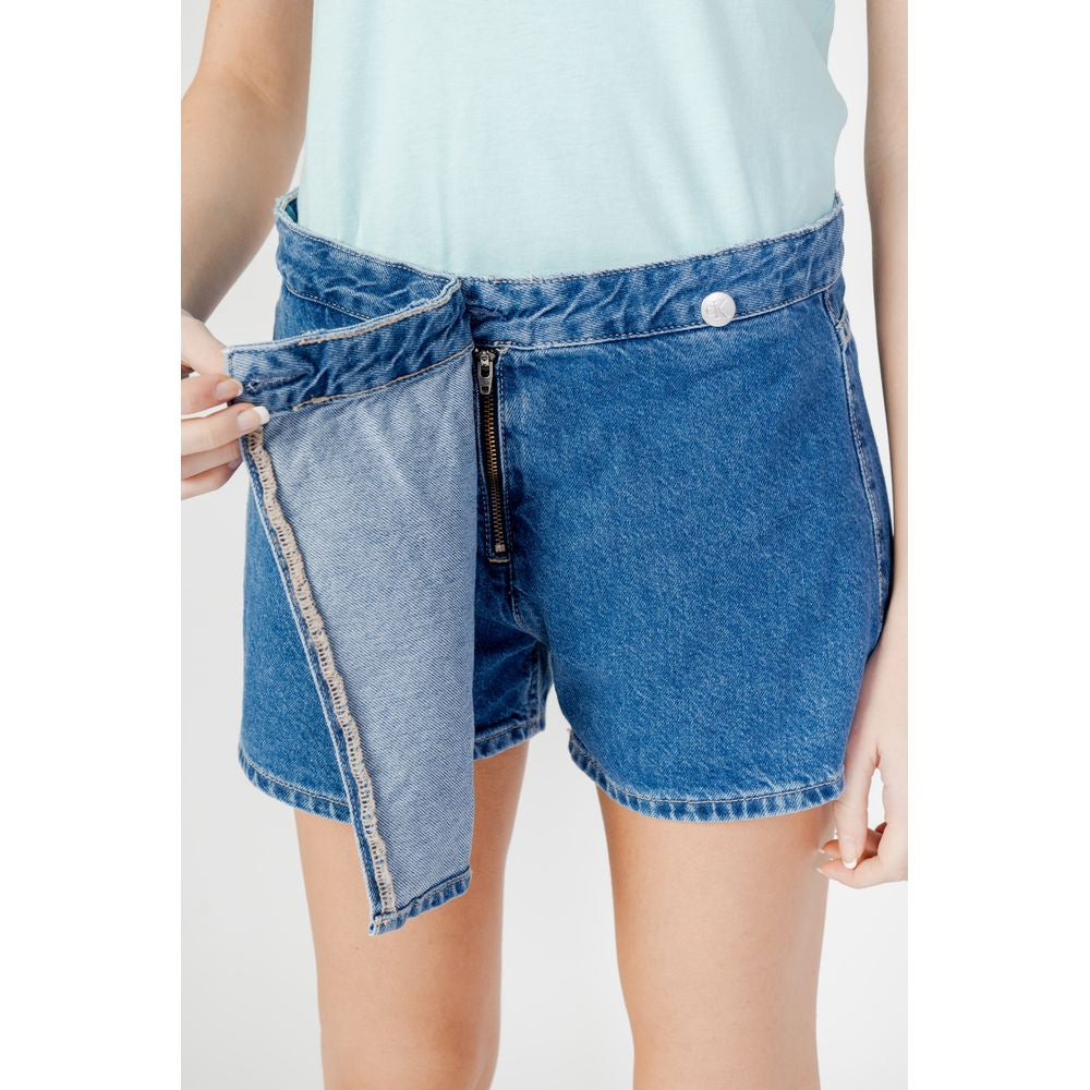 Calvin Klein Jeans Blå Bomuldsshorts