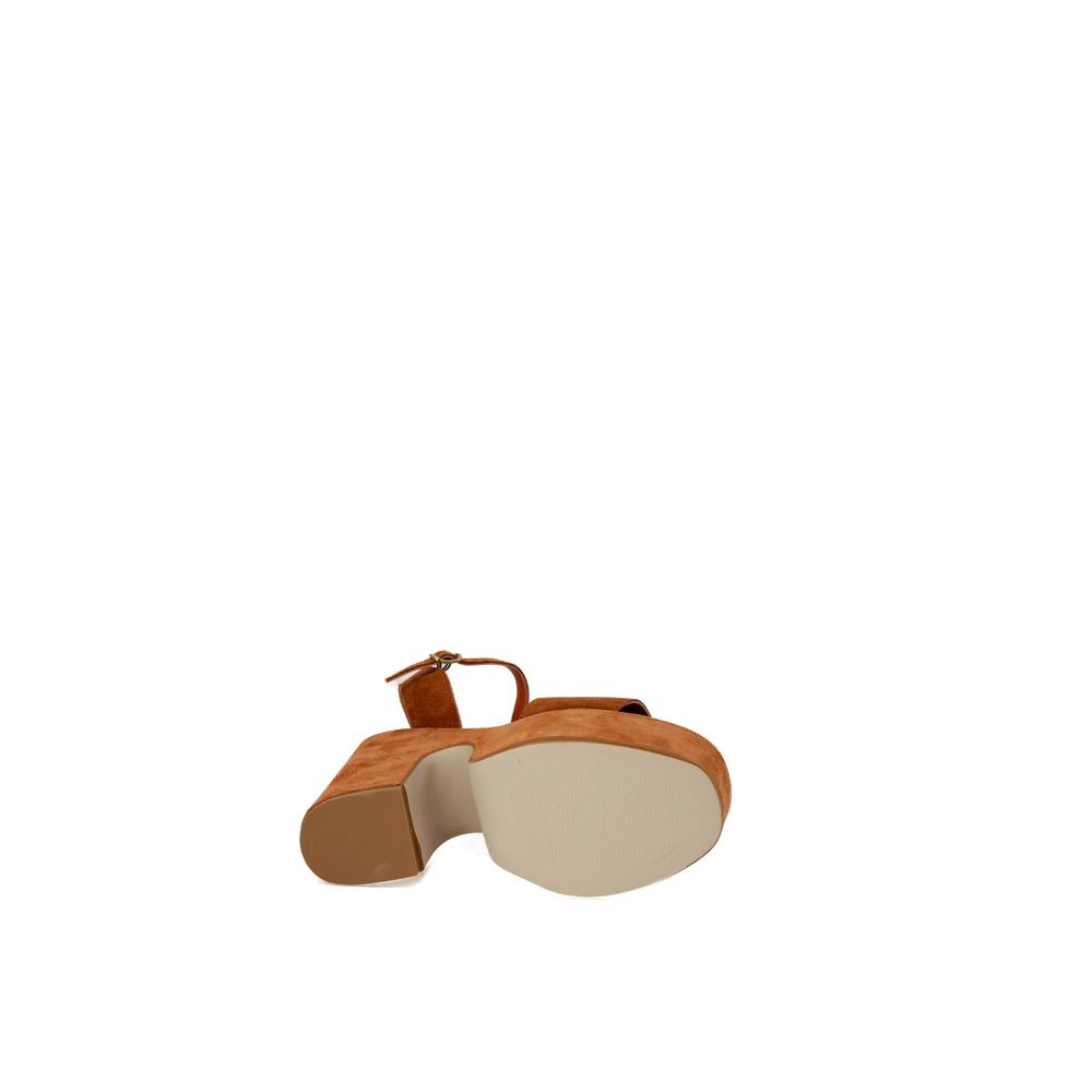 Guess brun ruskindssandaler