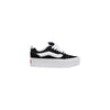 Vans Black And White Suede Leather Sneaker