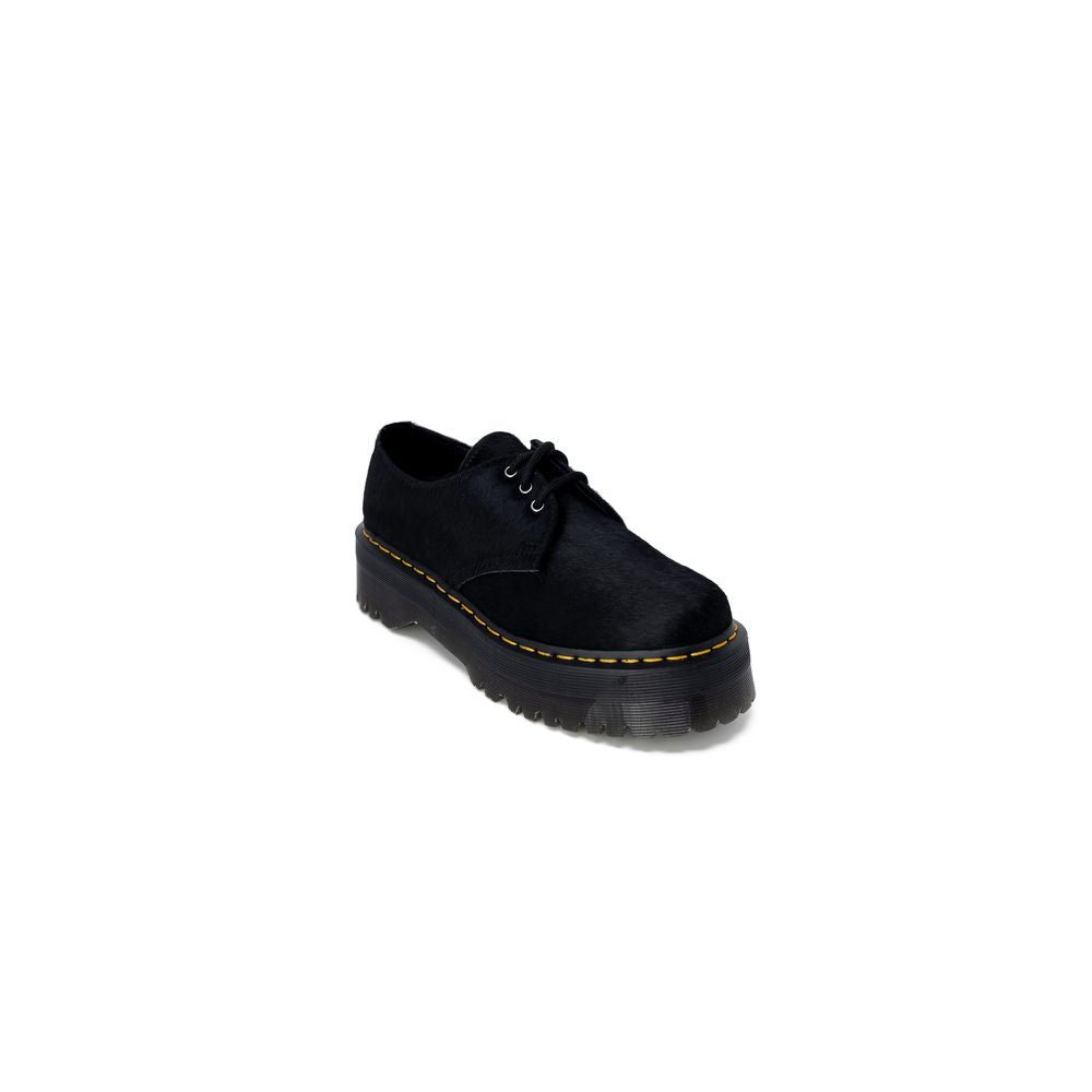 Dr. Martens sort lædersneaker