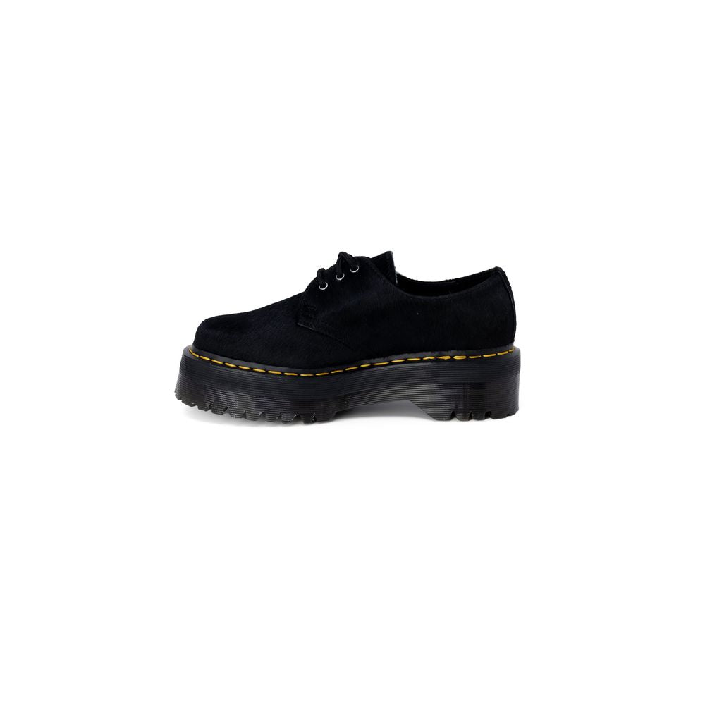Dr. Martens sort lædersneaker