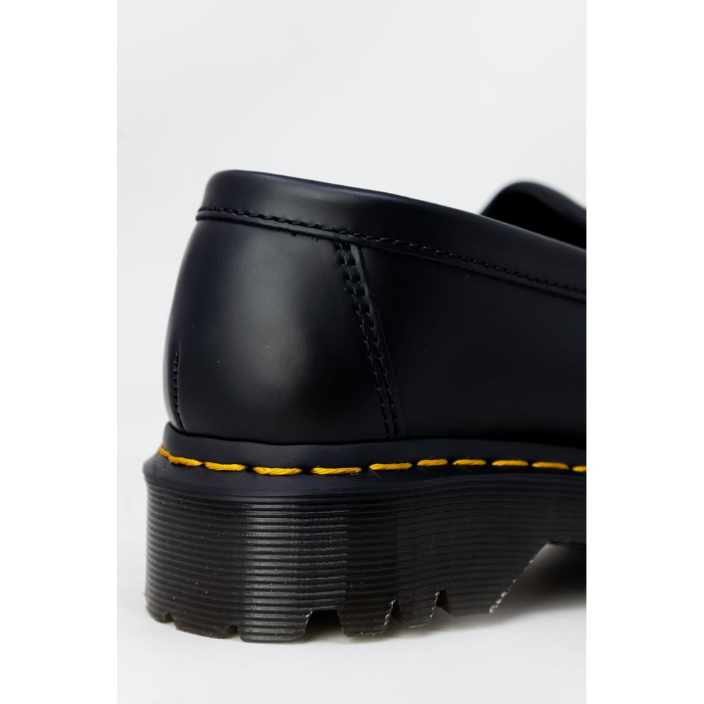 Dr. Martens sort lædersneaker
