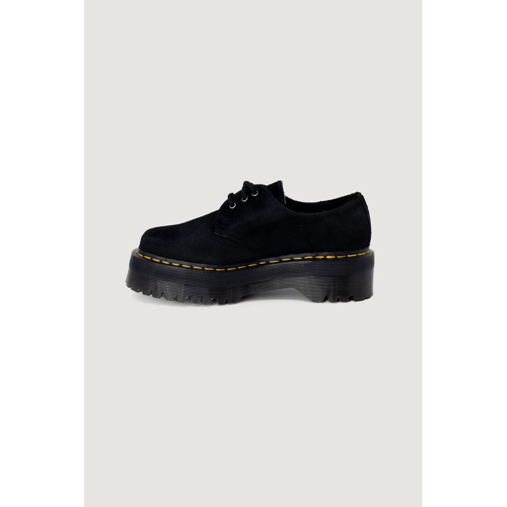 Dr. Martens sort lædersneaker