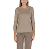 Street One Beige Polyester Toppe & T-shirt
