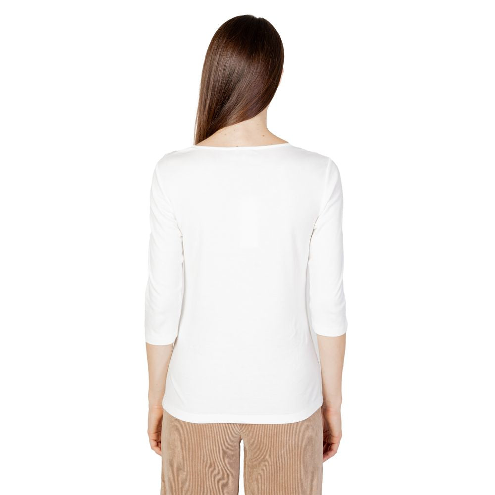 Street One Cremefarvede bomuldstoppe og T-shirt