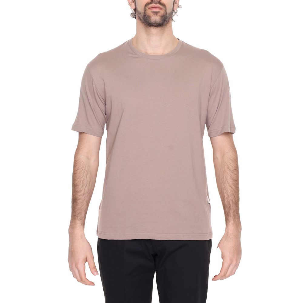 Gianni Lupo grå bomulds-T-shirt