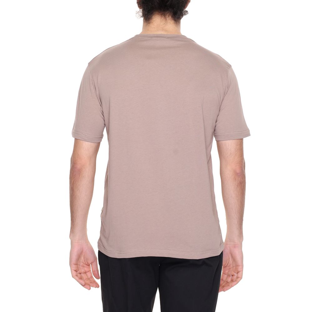 Gianni Lupo grå bomulds-T-shirt