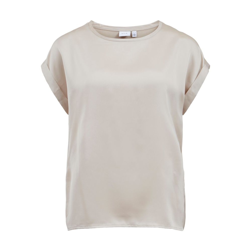 Vila Tøj Guld Bomuldstoppe & T-shirt
