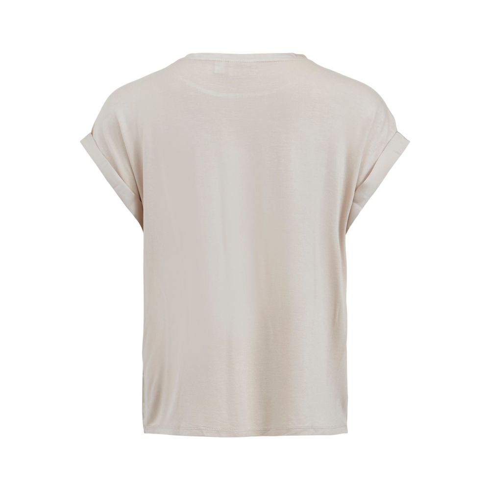 Vila Tøj Guld Bomuldstoppe & T-shirt