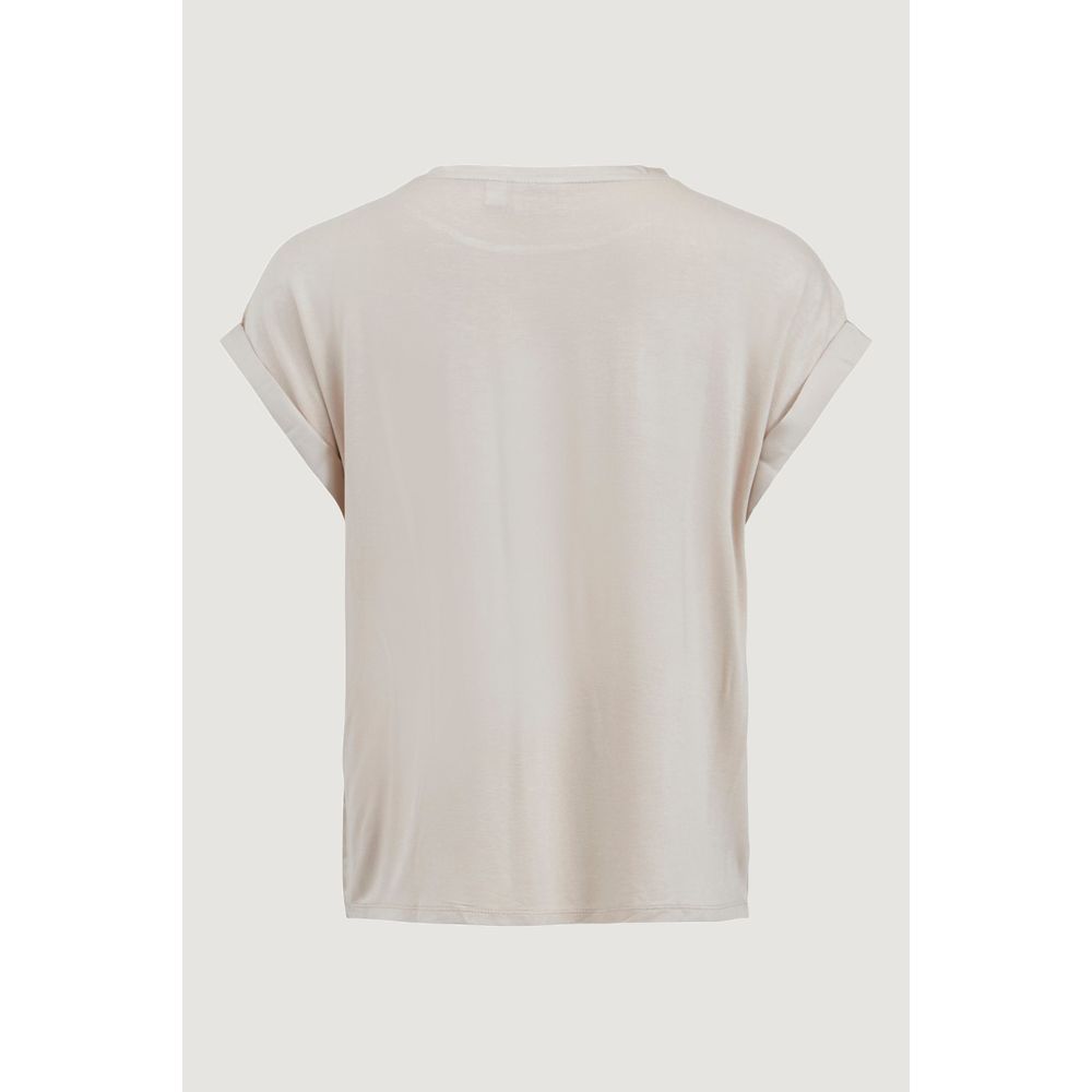 Vila Tøj Guld Bomuldstoppe & T-shirt