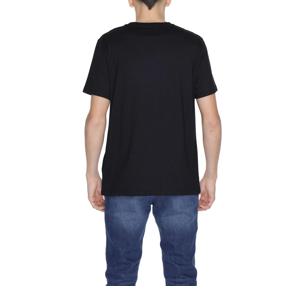 Underclub Sort Bomulds T-shirt