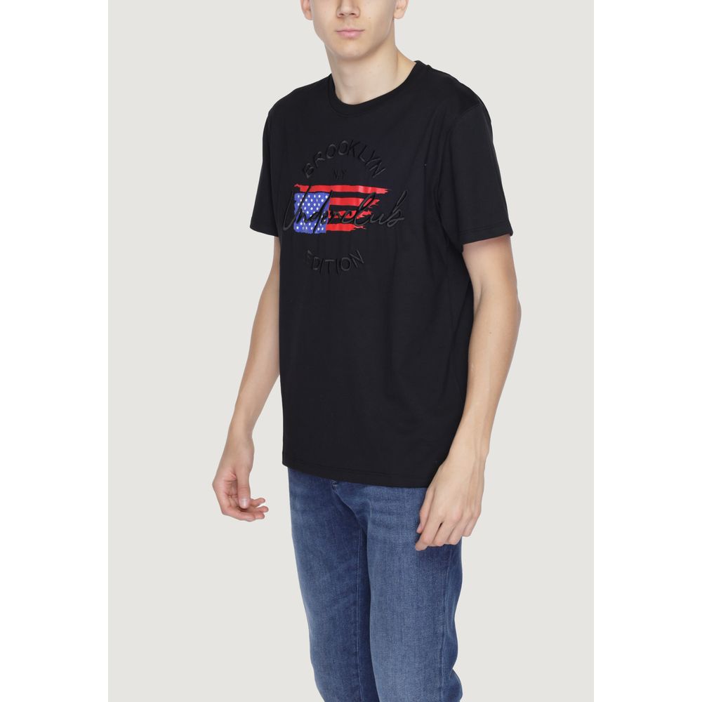 Underclub Sort Bomulds T-shirt